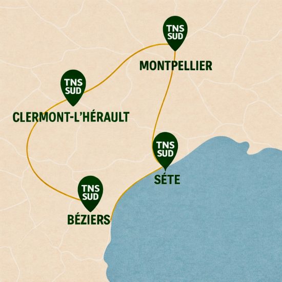Carte intervention TNS SUD